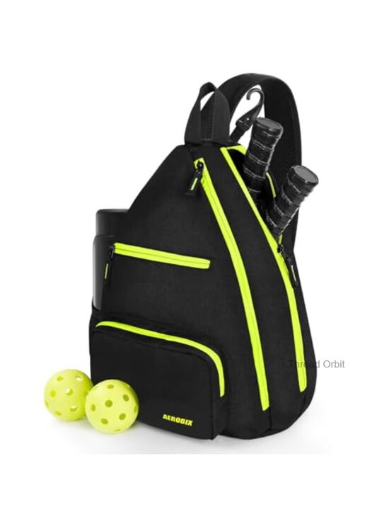 Upgraded Zippers Pickleball Backpack Large Capacity Padded Paddle Pocket main image 4